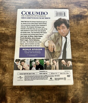 Columbo: Complete Fifth Season (DVD)- sealed 25192646829| eBay