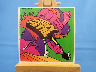 AGI Rock Star Concert Stickers 1985 Heavy Metal