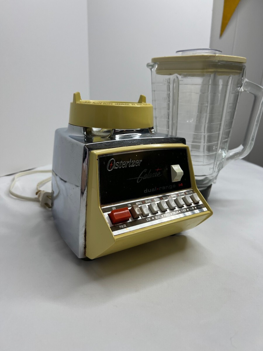 Osterizer Galaxie Dual-Range 14 Vintage Blender - 1970's Chrome | eBay