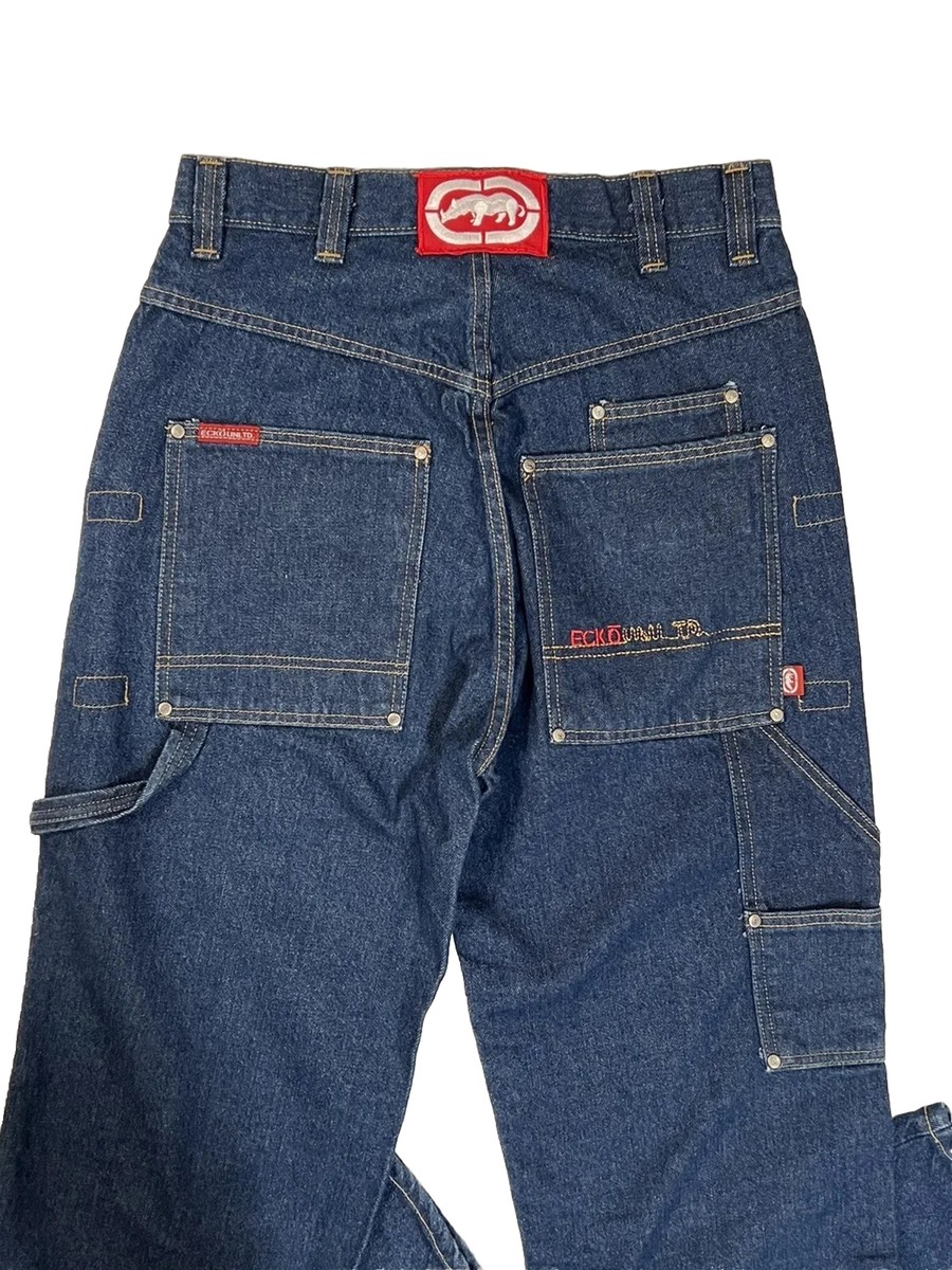 NOS! VTG 90s Ecko Unlimited Denim Jeans Baggy Skater NOS! VTG 90s Ecko Unlimited Denim Jeans Baggy Skater