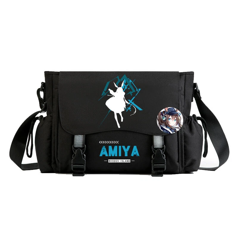 Amiya Anime Arknights Harajuku Messenger Bag Backpack Shoulder Bag Otaku  Gift #B