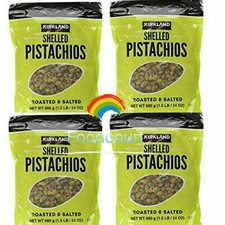 4 Packs Kirkland Signature Shelled Pistachios Roasted  Salted 24 oz Each Pack