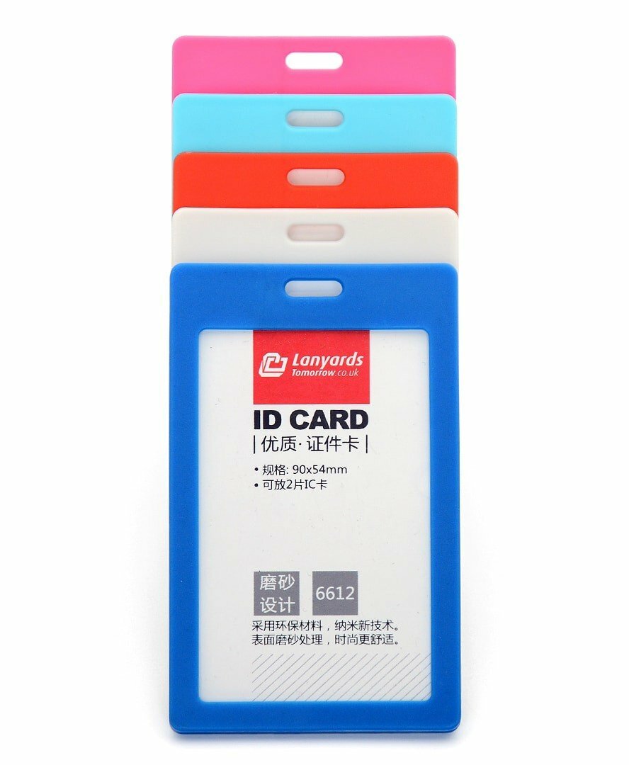 Pictogram Van De Badge Pass Vectorlijn. Identiteitskaart Voor Toegang Tot Het Werk Plastic Toegangsbiljet Met Fotokarakter En Image249854329