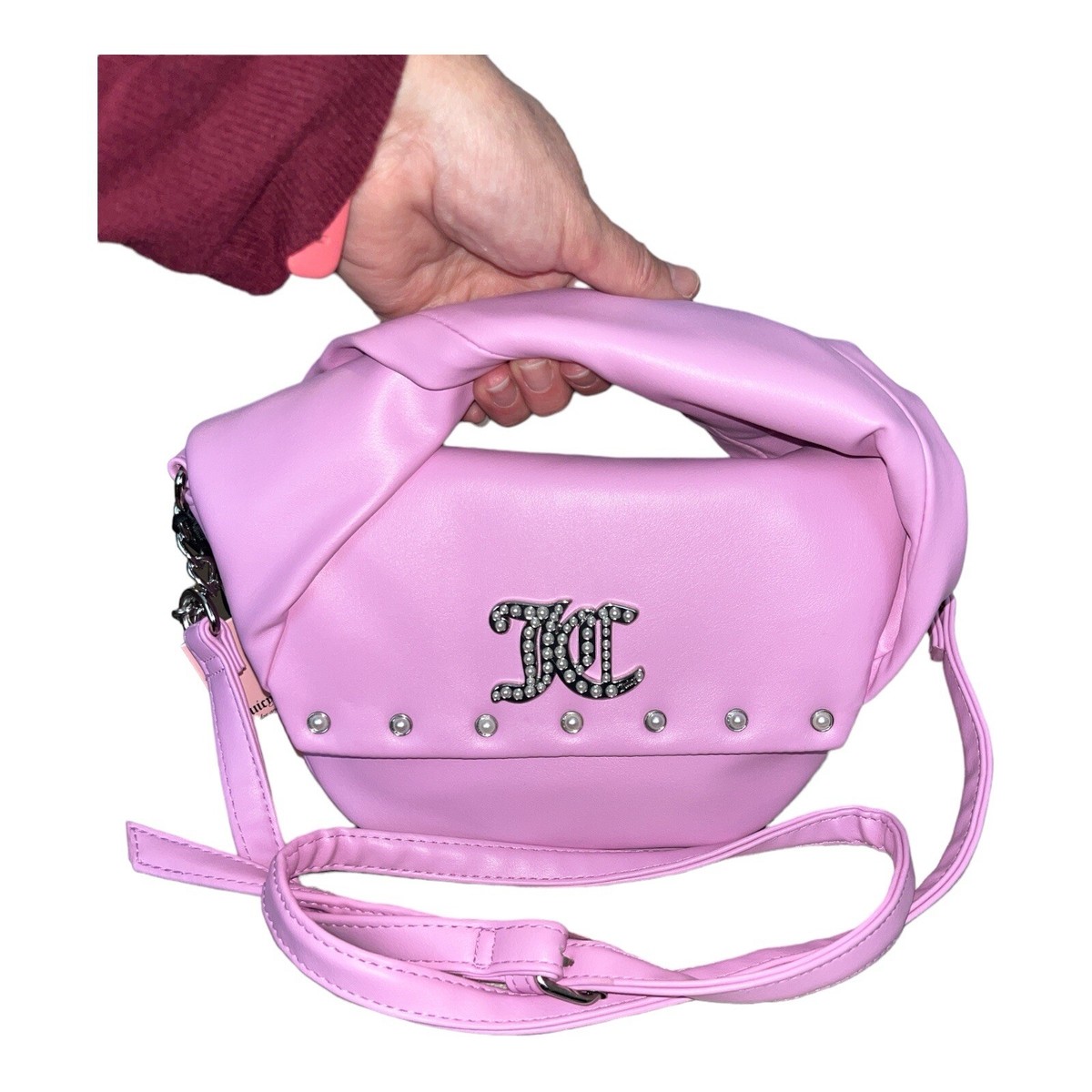 Juicy Couture ピンク マザーズバッグ　美品 Juicy Couture Juicy Pink Upgrade U Shoulder Bag Brand New With