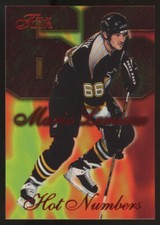 1996-97 Flair Mario Lemieux Hot Numbers #7 
