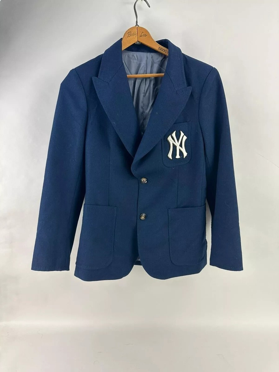 Gucci NY Yankees Blazer Blue Size 40 | eBay