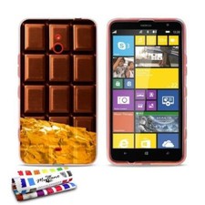 COQUE NOKIA LUMIA 1320 CHOCOLAT SILICONE TRANSPARENT SOUPLE (TPU)