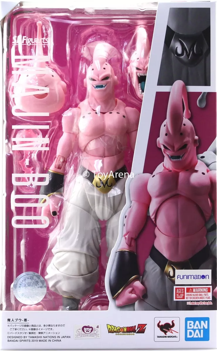 Bandai S.H.Figuarts Dragon Ball Z Majin Buu Evil Figure pink