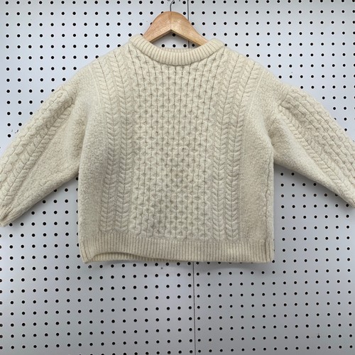 Aran Crafts Ireland 100% Wool White 