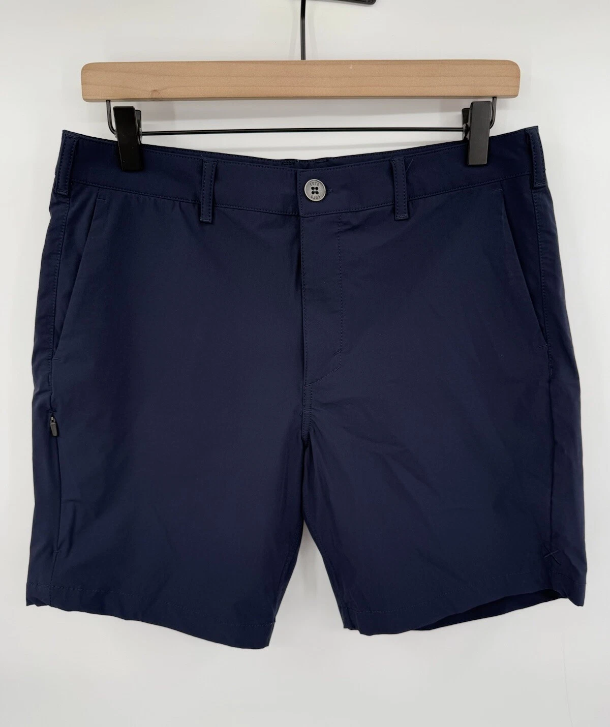 CUTS Shorts Men’s 30 AO Hybrid Quick Dry Chino Stretch Zip Pocket Lightweight
