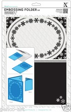 Xcut Xpress A4 embossing folder Snowflake Frame