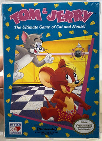 Tom & and Jerry Nintendo NES Brand New 1991 Factory Sealed WATA 9.8 A+ TOP POP