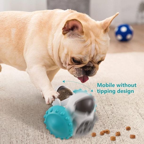 Interactive Dog Treat Ball Dispenser, Dog Puzzle Feeder Ball Puppy Slow