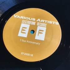 THE ELECTRO-FUNK E.P. EF-2005 MR. DE' DETROIT VINTAGE ELECTRO VINYL RECORD 12"