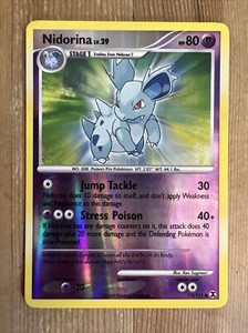 Nidorina - 73/111 - Common Reverse Holo NM, English Pokemon Rising Rivals