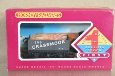HORNBY R128 GRASSMOOR 6 PLANK OPEN WAGON 359 MINT BOXED of