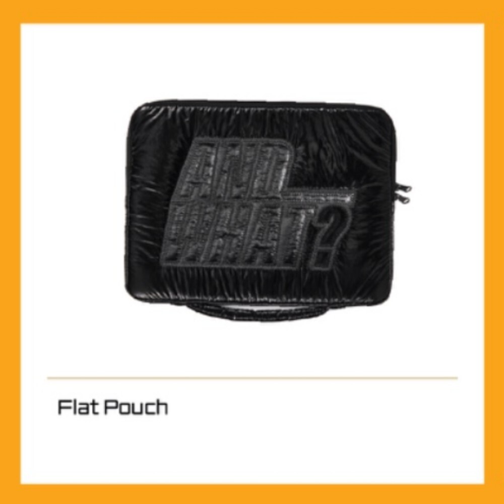 BTS J-HOPE展示会 フラットポーチ Flat Pouch 別注】＜BRIEFING＞SOLID LIGHT FLAT POUCH/ポーチ