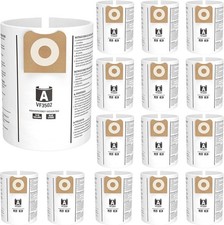 15 Pack 23743 VF3502 Vacuum Bags Compatible with Ridgid 12 to 16 Gallon Wet Dry