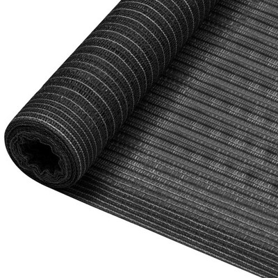 Sichtschutznetz 1,5x50m HDPE Anthrazit Balkon Garten Zaun Sichtschutz UV