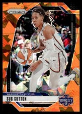 Sug Sutton Orange Ice #51 2024-25 Panini Prizm WNBA Washington Mystics