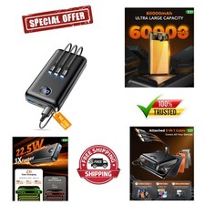 Power Bank Q24 60000mAh 22.5W Fast Charging USB-C Quick Charge TXBIN