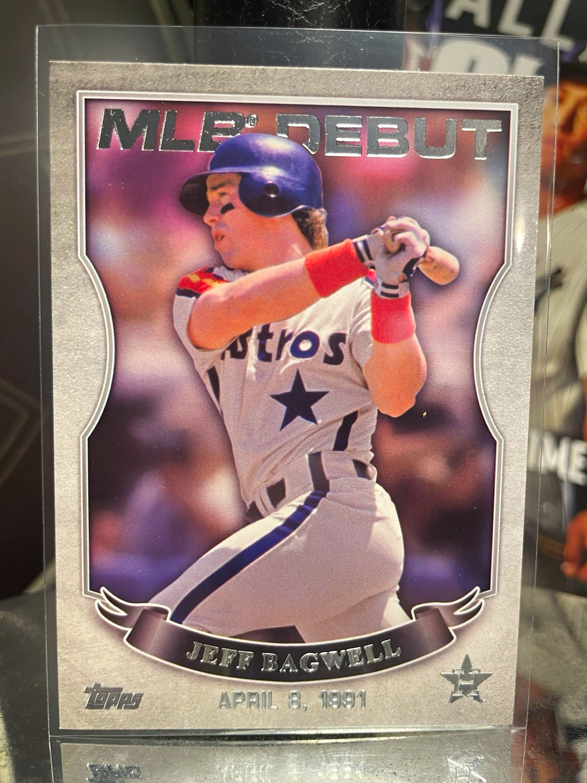 Topps 2016 Jeff Bagwell Houston Astros MLB Debut Series 2 Insert MLBD2-30