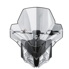Ski-Doo New OEM, REV-XM XS Ultra High Windshield 24 Inch In Length, 860201185