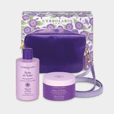 L'Erbolario Kosmetiktasche Great Wonders Bella di Notte & Duschgel und Duschcrem