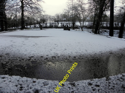 Photo 6x4 Empty car park, Cranny An Oghmagh Nobody has chanced bringing t c2016