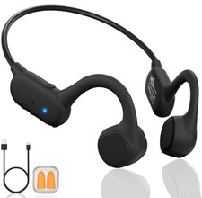 Wireless Bone Conduction Headphones Bluetooth 5.4 Mic 12H Battery for Sports