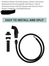 Kitchen Sink Side Sprayer Replacement Sink Sprayer Attachment for Faucet Pull