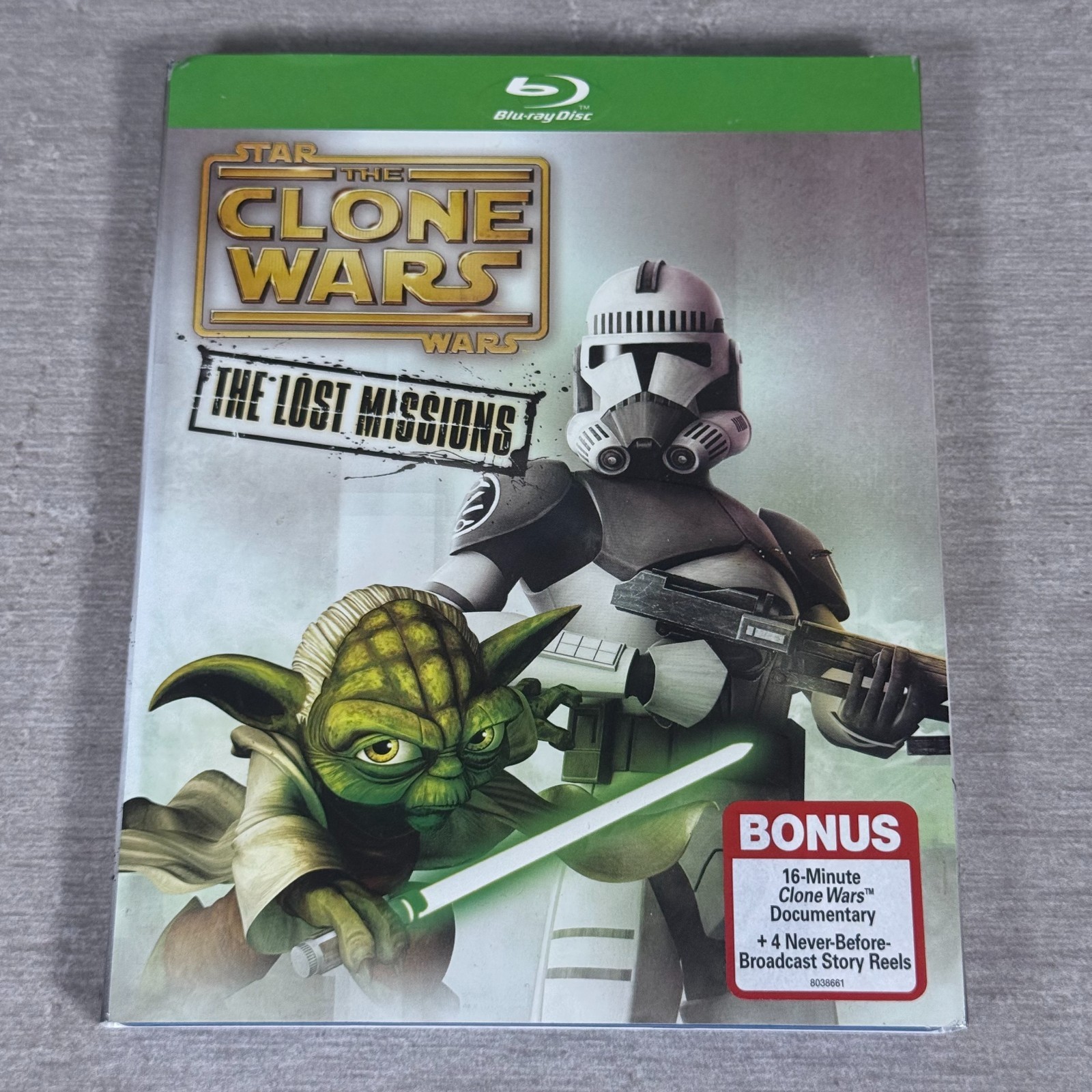 Star Wars The Clone Wars The Lost Missions Blu-ray - w/Slipcover 13 Episodes