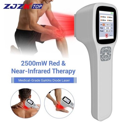 LLLT Cold Laser Therapy 2500mW for Neuropathy Back Pain Bursitis Frozen Shoulder