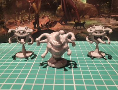 DnD Beholder and Spectator Set 3 Monster Mini's 32mm Scale TTRPG