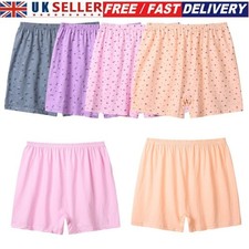 1/6 Pack Womens Boxers Shorts Cotton Ladies Boyshorts Knickers Underwear Panties
