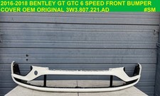2016 2017 2018 Bentley Continental Gt Gtc Front Bumper Oem 3w3807221ad 6 Speed 2016 2017 2018 Bentley Continental Gt Gtc Front Bumper Oem 3w3807221ad 6 Speed