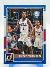 Tony Wroten 2015-16 Panini Donruss #30 Philadelphia 76ers