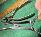 2-antique S.S. SS WHITE vintage Dentist DENTAL old Endodontic TOOTH PLIER TOOLS — photo 3