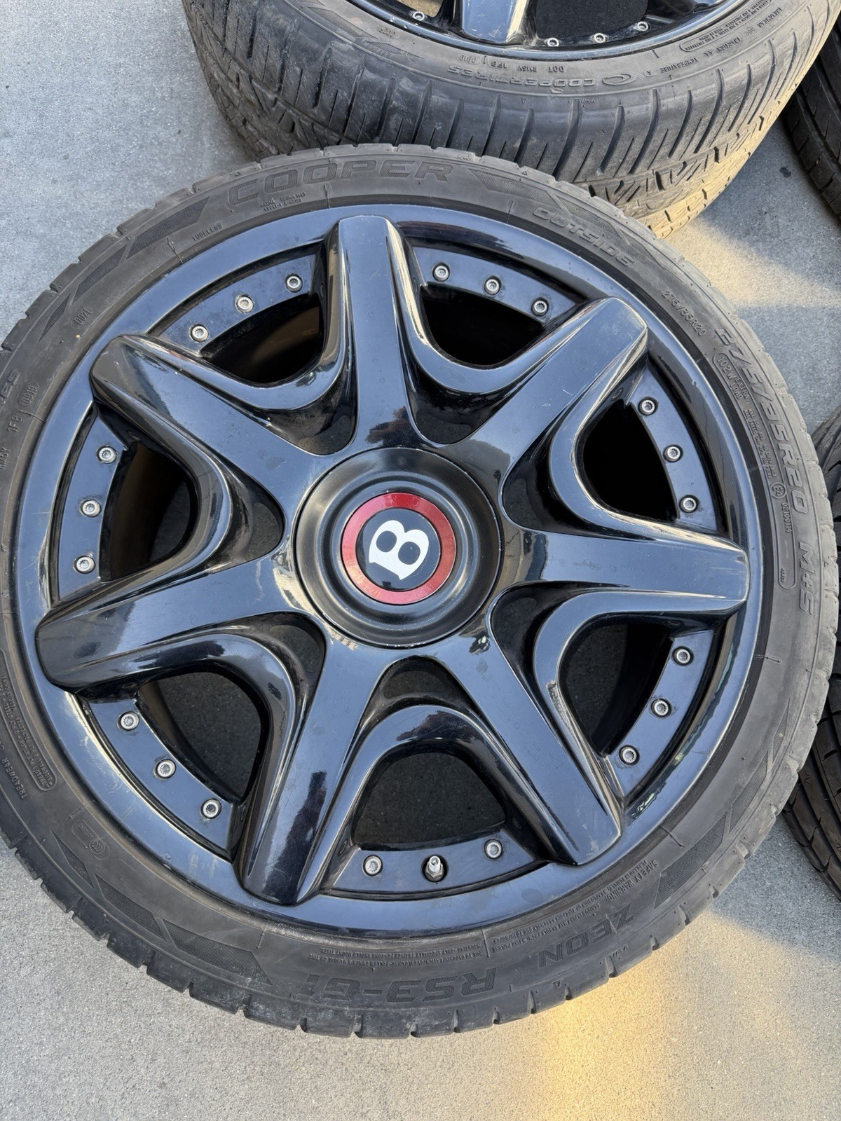 Bentley Continental OEM 20” 20x9 Set Black Mulliner Wheels Rims Tires 2004-2018