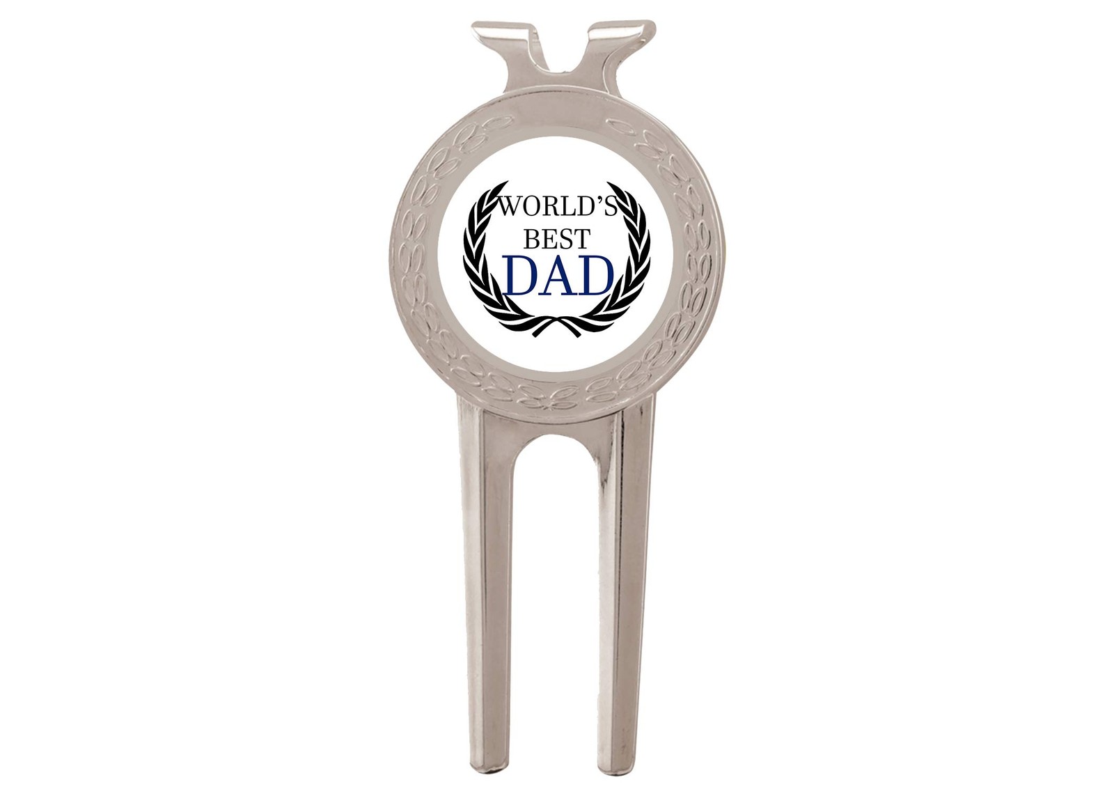 Rogue River Tactical World's Best Dad Golf Divot Tool Golf Ball Marker Gift f...
