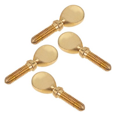 Sax Neck Tightening Screws 4Pcs Copper Durable Small Screws for Saxophones