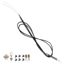 Universal Rear Parking Brake E-brake Cable For Wilwood Discdrum 330-9371 Black