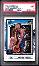 2024 PANINI DONRUSS #232 ANTONIO REEVES PSA 9
