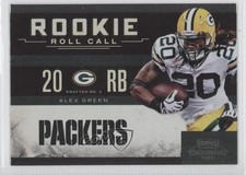 2011 Playoff Contenders Rookie Roll Call Alex Green #1 4k8