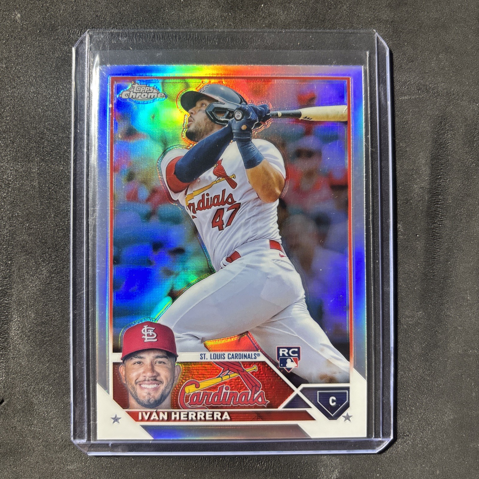 2023 Topps Chrome - Ivan Herrera #177 Refractor (RC)