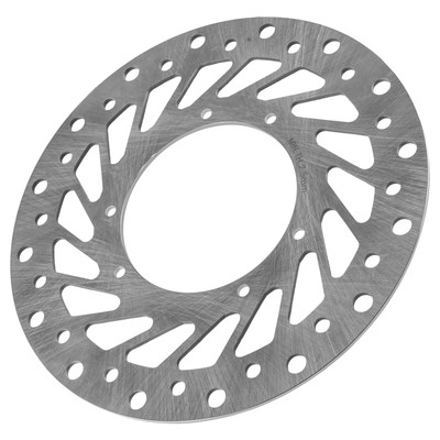 Caltric Front Brake Disc Rotor & Pad Set For Honda CR250R 1995-2007 – Drilled, Chrome