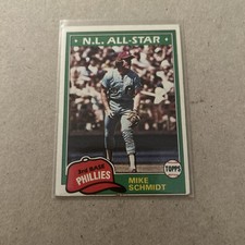 π₯1981 Topps Mike Schmidt #540 Philadelphia Phillies Baseball Vintage Card