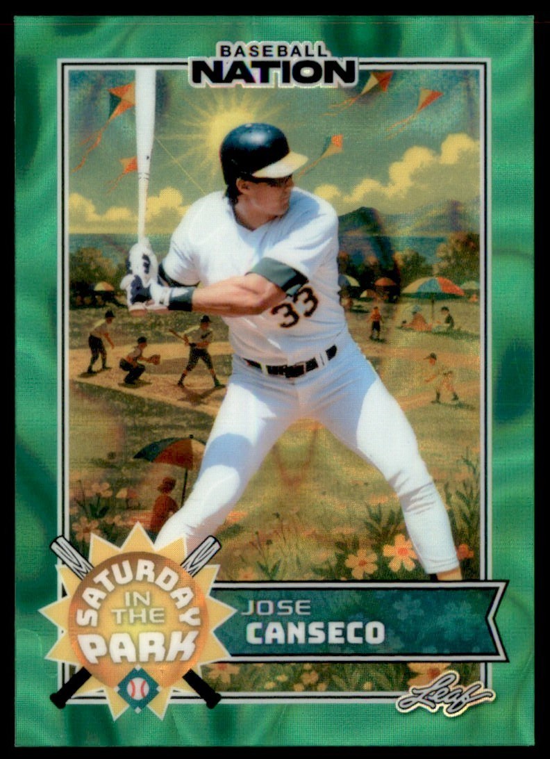 Jose Canseco #ed Parallels 2025 Leaf Baseball Nation | Pick Your Card