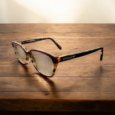 Coach HC6103 5444 Tortoise Varsity Stripe Eyeglasses Frames 54-16-140 6249