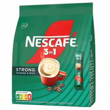 Nescafe instant coffee 3in1 STRONG -10 single portions-On The Go-FREE SHIP
